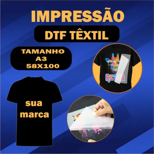 DTF TEXTIL - PERSONALIZAÇÃO