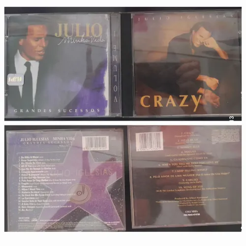 2 CDs JULIO IGLESIAS 