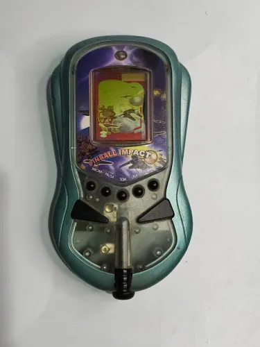Jogo Eletrônico Pinball Impact antigo para decoração