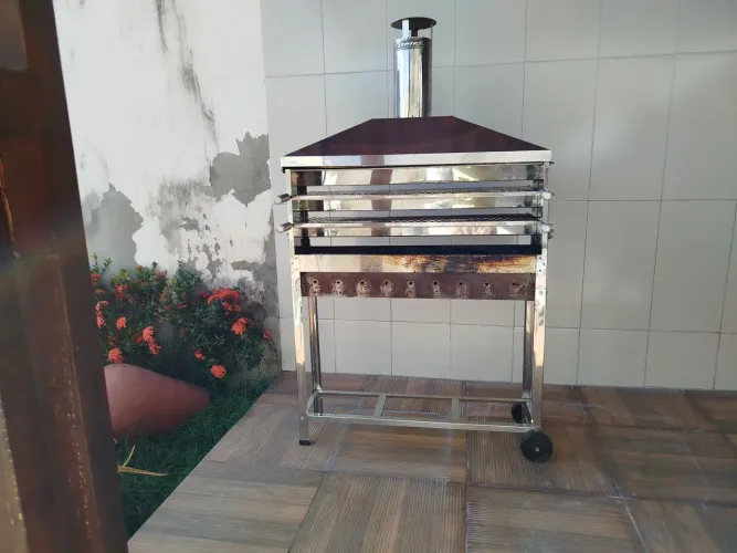 Churrasqueira para espetinho