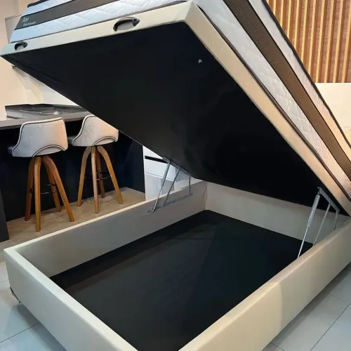 Cama box baú casal