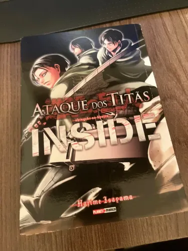 Mangá Inside Ataque dos Titãs