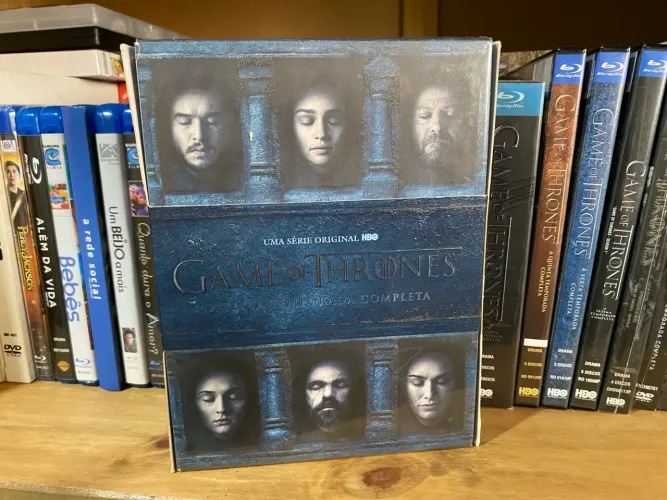 Box DVDs 6 temporada Game of Thrones