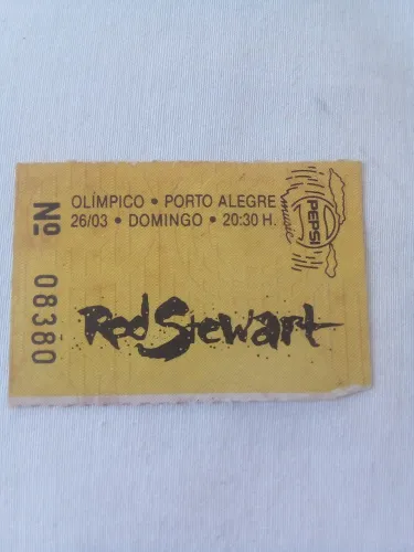  COLEÇÃO DE INGRESSOS DE SHOWS ANOS 1980