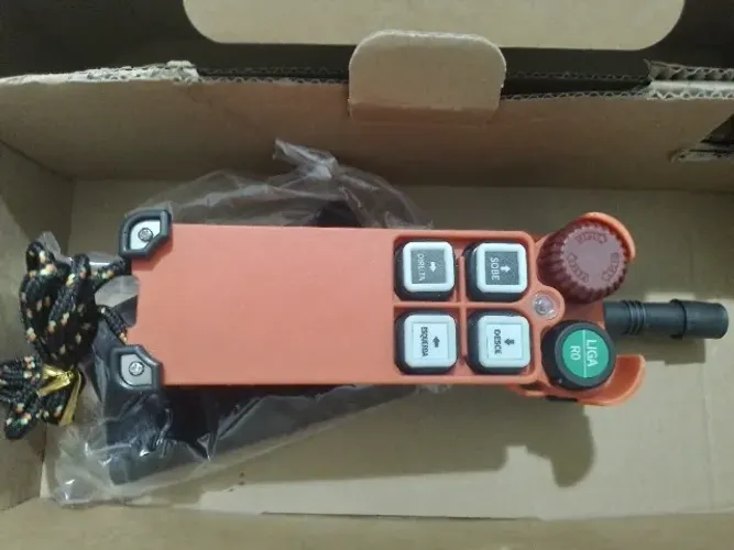 Rádio controle remoto (sem fio) industrial Talha Botoei 220v - novo 
