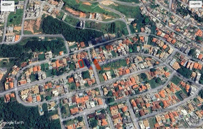 Lote com 420m² à venda no Novo Guarujá