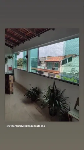 Redes de proteção para janelas