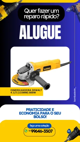 ESMERILHADEIRA DEWALT 800W