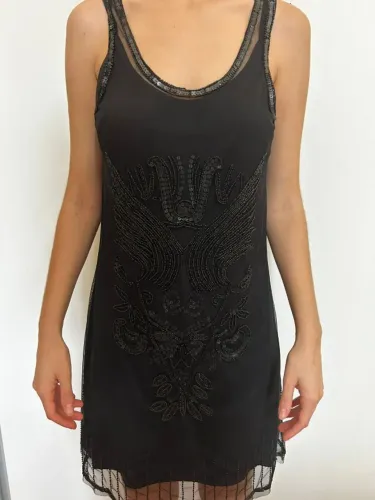 Vestido de festa preto da OHBOY!
