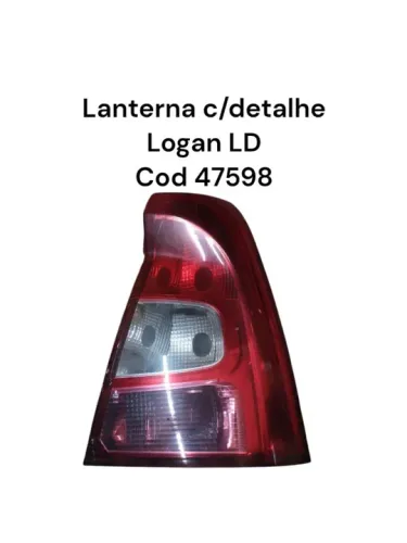 Lanterna Traseira Logan LD - Usada