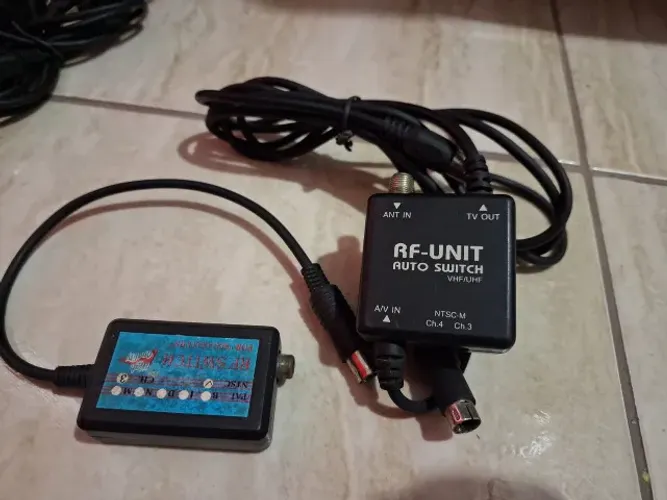 2 cabos RF para sega saturn