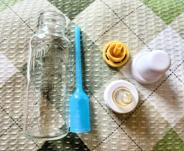 Mamadeira Vidro Dr. Brown's completa