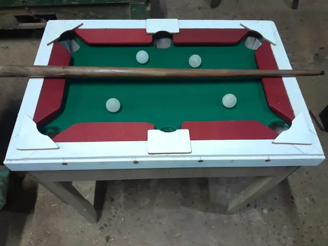 Mesa de bilhar infantil 