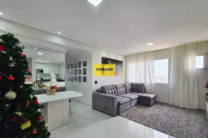Apartamento mobiliado de 74m² com 3 dormitórios no Baeta Neves São Bernardo do Campo