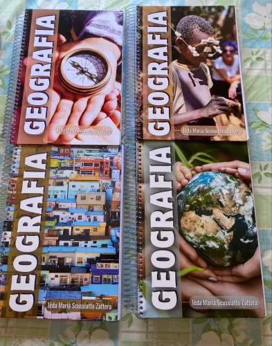 Livros de Geografia usados- Enem e vestibular