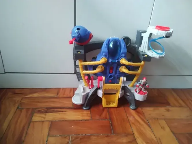 Estação Espacial Alpha Explorer Completa Imaginext Fisher Price Colecionável