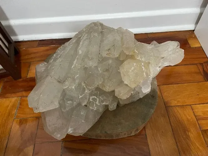 Drusa de Cristal de quartzo