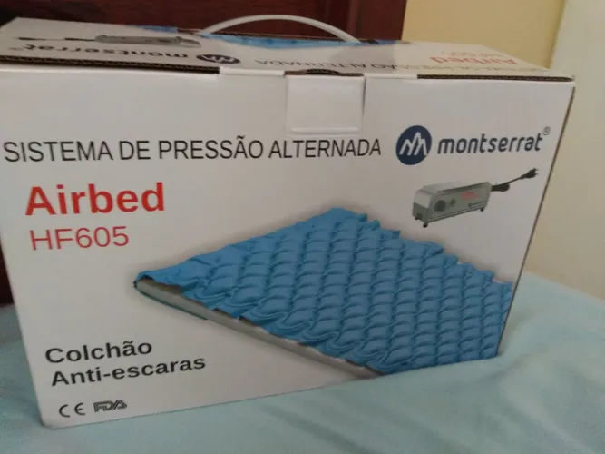 Colchão pneumático anti escara novo 