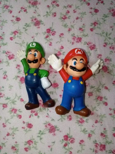 Action Figures Mario e Luigi