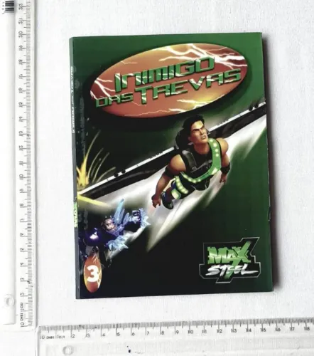 Dvd Original Infantil - Desenho - Max Steel - Inimigo das Trevas (Volume 3) - Usado 