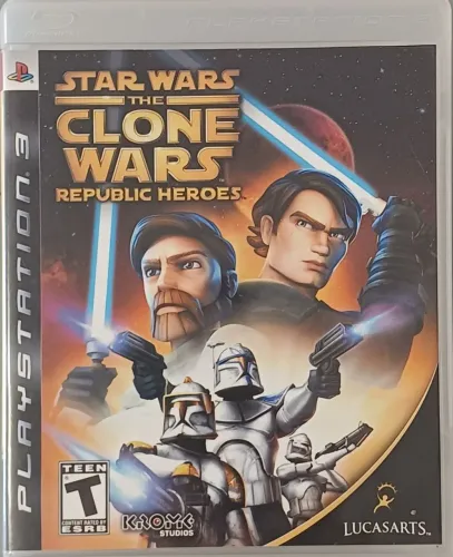 Star Wars The Clone Wars Republic Heroes - Jogo para PS3