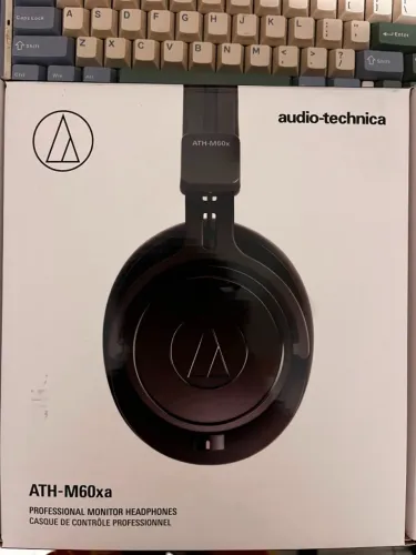 Fone de Ouvido Audio-Technica Profissional - ATH-M60XA