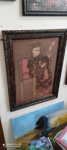 Moldura para quadro muito antiga: