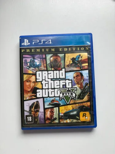 GTA 5 PS4 - Mídia Física