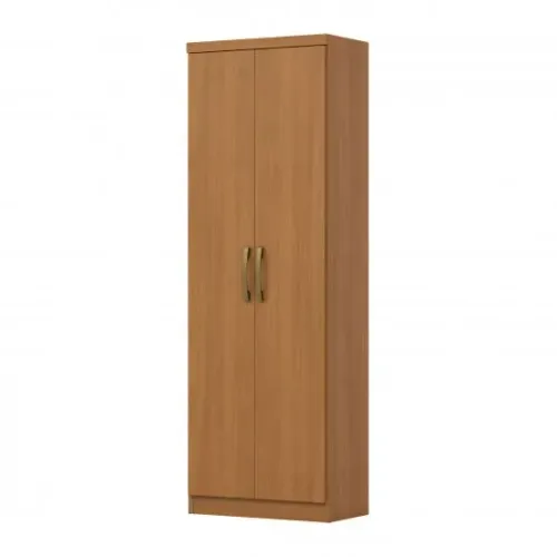 Armário Multiuso 2 Portas Amadeirado 61cm e 6 prateleiras
