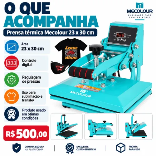 Prensa de sublimação