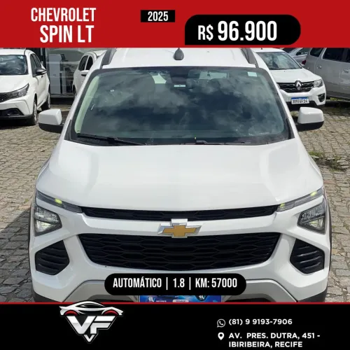 Chevrolet Spin LT 1.8 8V Econo.flex 5P Aut. 2025