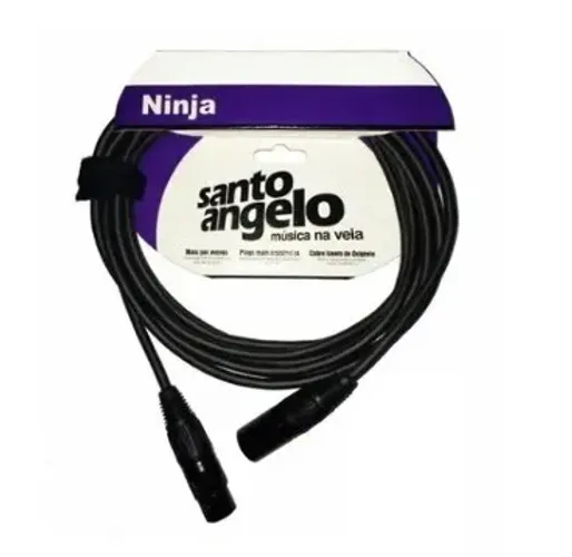 Cabo Microfone Balanceado Santo Angelo Xlr 4,57m