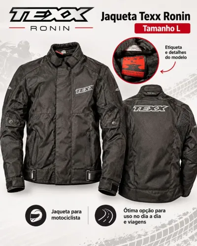 JAQUETA TEXX RONIN - TAMANHO L (G)