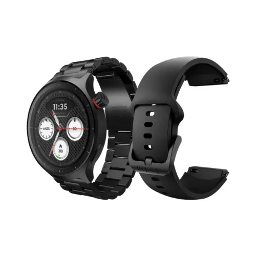 Smartwatch Moto Watch Powered by Polar, OLED 1.4" 47mm, GPS, IP68, 2 pulseiras