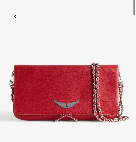 Bolsa Zadig Voltaire Original Vermelha