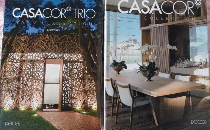 2 Livros CasaCor Book Collection