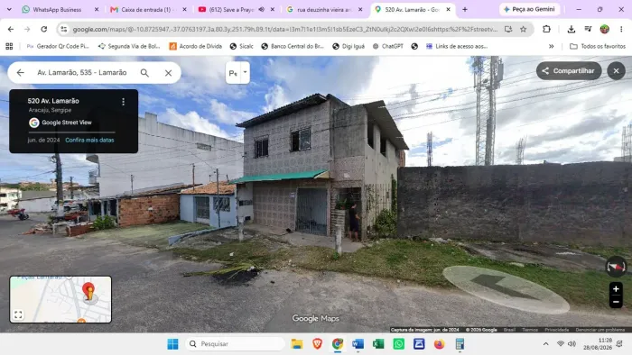 Casa na avenida Lamarão para alugar