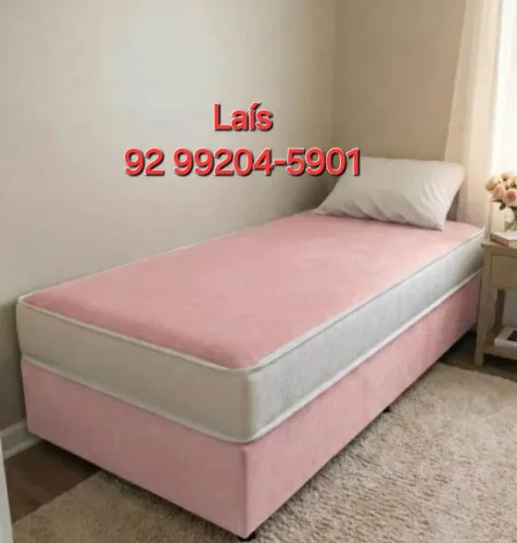 Cama Box de solteiro-017