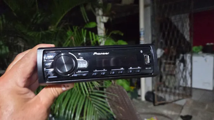 RADIO PIONER COM BLUETOOTH USB RADIO FM MP3 AUTOMOTIVO JA COM CONTROLE REMOTO 