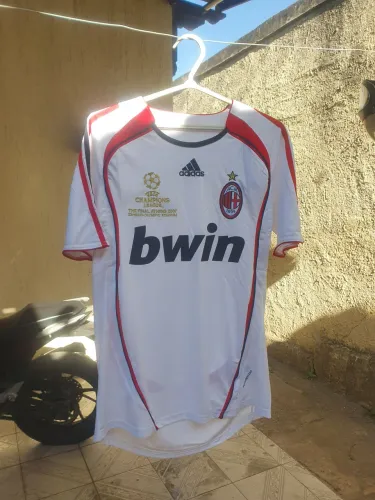 CAMISA RETRÔ MILAN 2006/2007 BRANCA