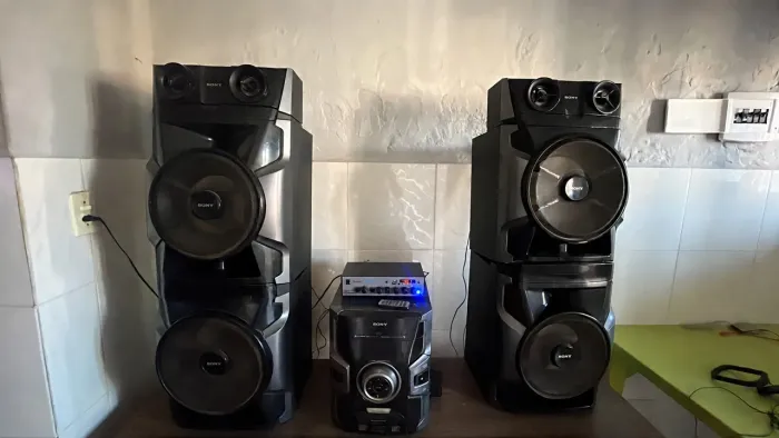 Caixas de som da Sony