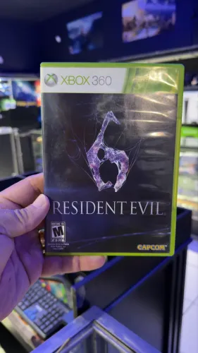 Resident Evil 6 original Xbox 360, jogo sem detalhes 