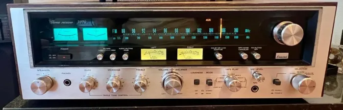 Receiver Sansui 7070 - Lindo - Como Novo - 100% Revisado