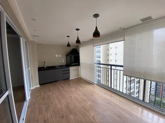 Apartamento para locação com 87m² no Parque Ventura com 2 quartos, 1 suíte, varanda gourme
