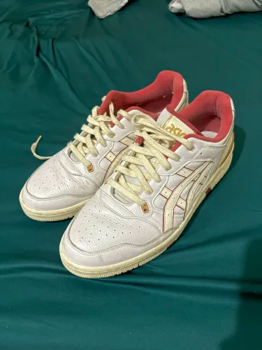 Asics ex89 vermelho e branco n 44