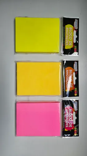 Kit Bloco Adesivo post-it postit
