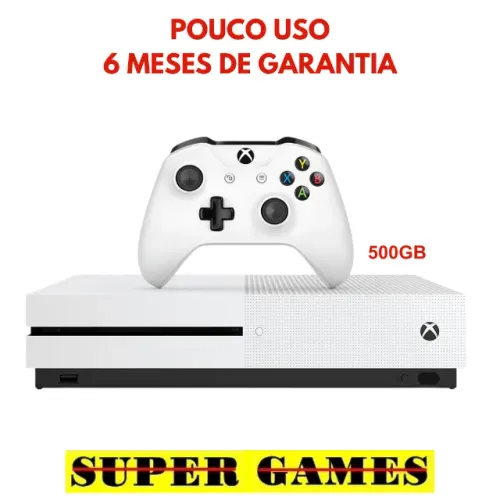 Xbox One slim 500gb, Loja física 21 anos de mercado, AceitamosTroca, próximo ao metrô.