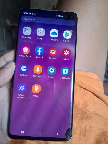 S10+ 128GB ótimo funcionamento tudo perfeitamente $380
