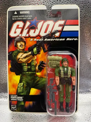 Gi Joe A Real American Hero Footloose Infantry Trooper - 2005 - Comandos em ação