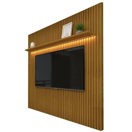 Painel Nobre Sem Nicho 185cm para Tv Até 75 Polegadas com Led / entrega hj